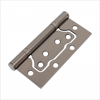 Петля дверная накладная графит IN4200W GR 200-2B 100*2.5 (упак=2шт) /PUNTO 35487 (1)