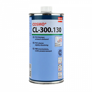 Очиститель COSMOFEN для ПВХ слаборастворяющий 1л CL-300.130 /Германия (12)