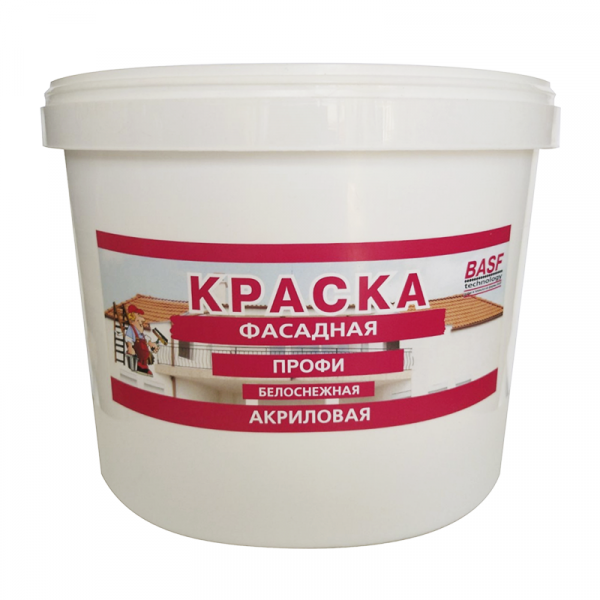 Краска в д ф 16кг фасадная белоснежная ПРОФИ  СК-УРАЛ
