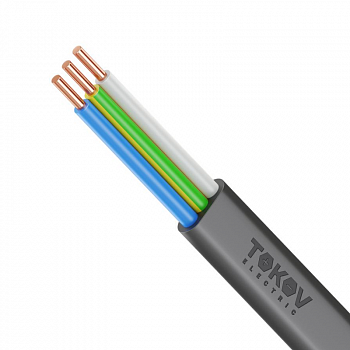 Кабель ВВГ-Пнг(A)-LS 3х2,5 0,66кВ (упаковка 100м) /TOKOV ELECTRIC УТ000028384 (100)