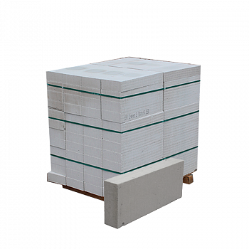 Блок газобетонный 100*625*250, D500, класс В 2,5 (На поддоне 128шт, 2м.куб.) /Пораблок (1)