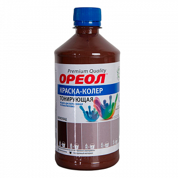 Колер шоколад 0,5л /ОРЕОЛ (10)