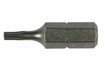 Бита 1/4" Torx  9- 25мм односторонняя, сталь S2 WITTE 29502#