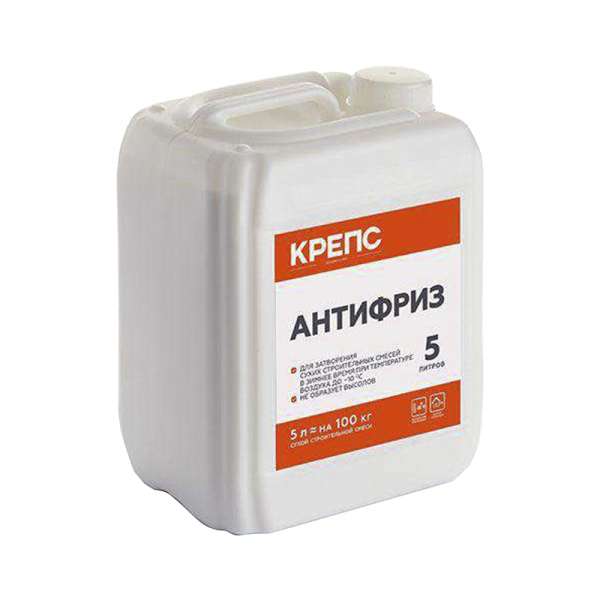 Добавка противоморозная 5л Антифриз  Крепс