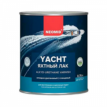 Лак яхтный глянцевый  0,75л Neomid /Неомид (12/1)