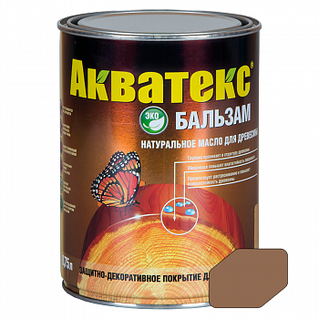 Акватекс-бальзам  0,75л Лиственница (натуральное масло для древесины) /Рогнеда (6)