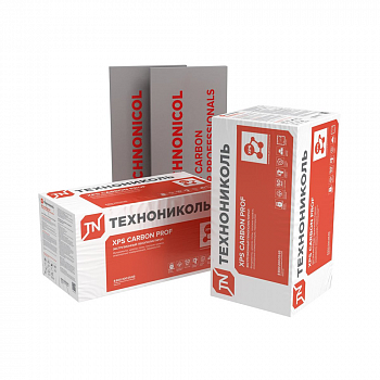 Пенополист. экструз.XPS (L-кромка) 1180х580х40 CARBON PROF /ТЕХНОНИКОЛЬ 582405