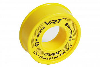 ФУМлента ширина 12мм, длина 12м, толщина 0,1мм, для газа /VRT VRT-G-120112 (1)