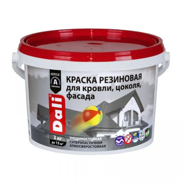 Краска резин 3 кг