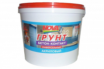 Грунт Бетонконтакт 13кг /NOVA (1)