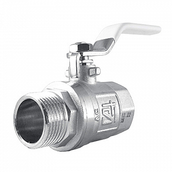 Кран шаровый (20) 3/4" ВН/НР рычаг, латунь /STI 00000003452 (1)