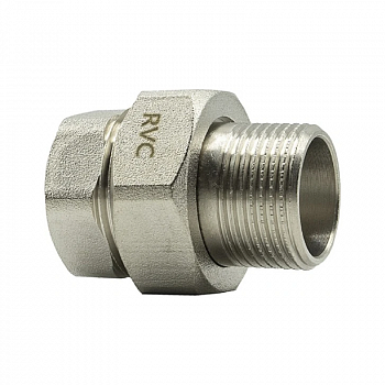 Американка 3/4" г/ш прямая никель /VRT
