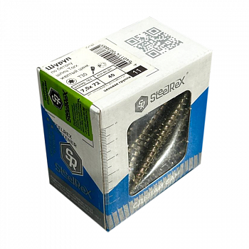Шуруп по бетону (нагель) 7,5х 72 (упак=40шт) коробка /SteelRex (1)