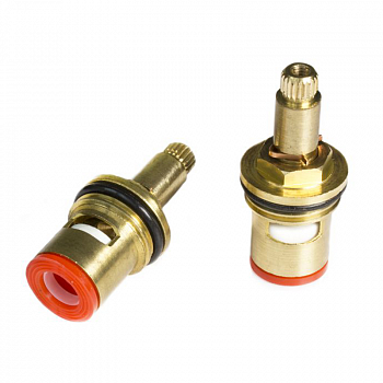 Кран-букса 1/2" керамическая, 20 шлицов, 180 градусов (аналог СН52-4, АК-01) /ОС-01 (1)