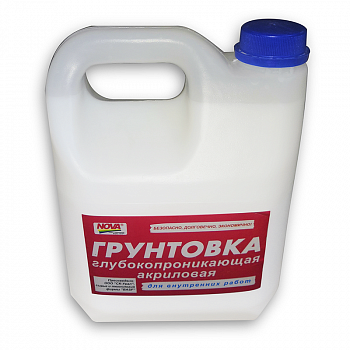 Грунтовка  3л глубокопроник. /NOVA (6)