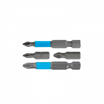 Бита 1/4" PH 1- 25мм, Профи, сталь S2 с насечкой (Поштучно, 20 шт. в блистере) /WhirlPower 57561